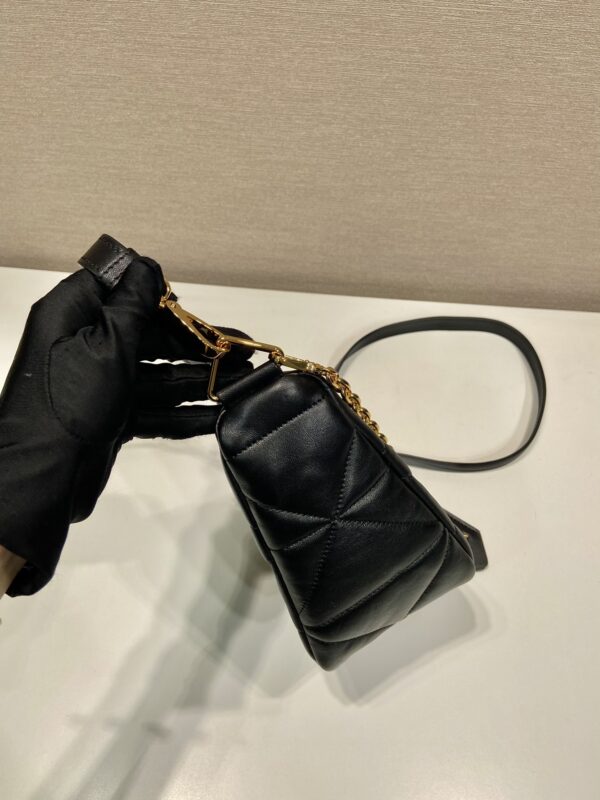 Prada Triangle leather shoulder bag