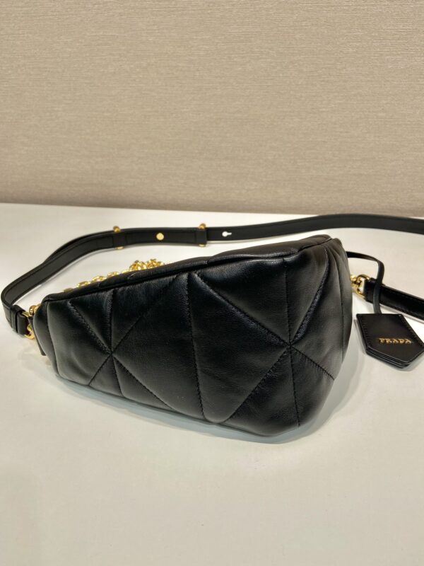 Prada Triangle leather shoulder bag