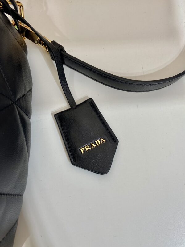 Prada Triangle leather shoulder bag