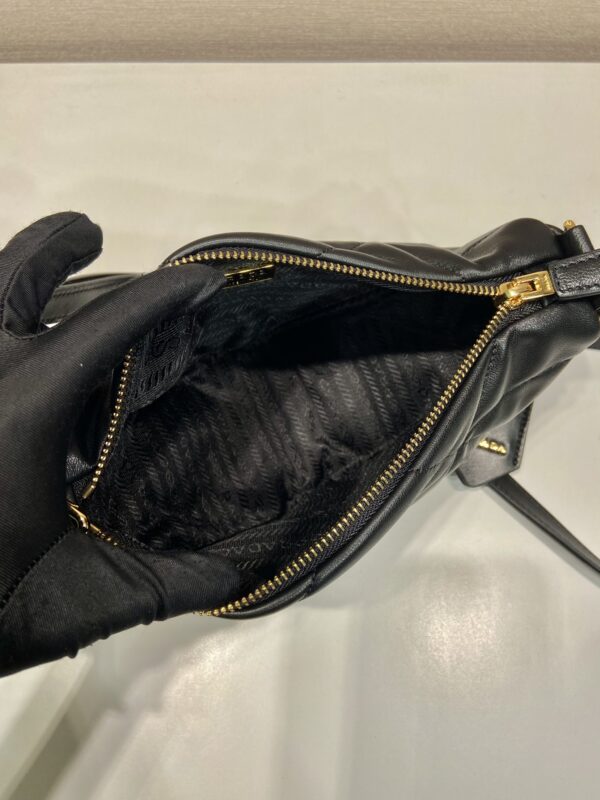 Prada Triangle leather shoulder bag