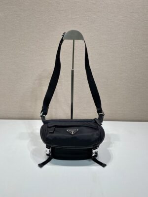 Prada Re-Nylon and Saffiano leather shoulder bag