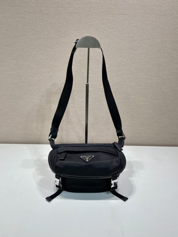 Prada Re-Nylon and Saffiano leather shoulder bag