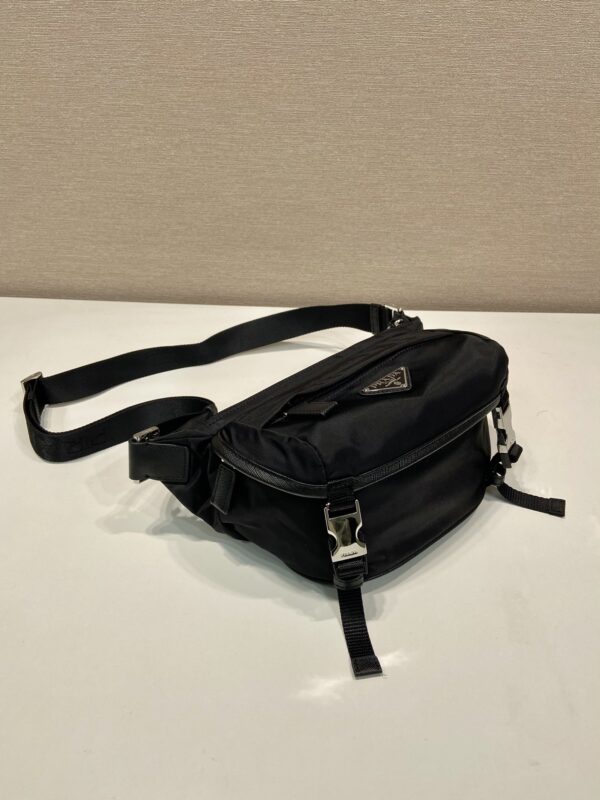 Prada Re-Nylon and Saffiano leather shoulder bag