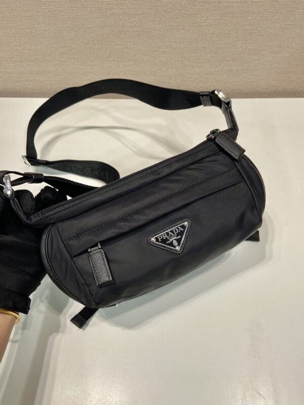 Prada Re-Nylon and Saffiano leather shoulder bag