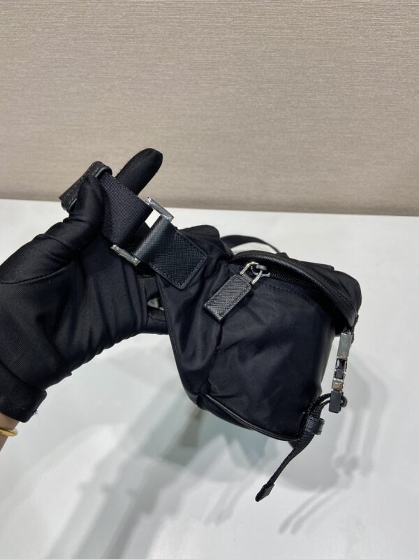 Prada Re-Nylon and Saffiano leather shoulder bag
