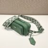 Prada Nappa antique leather multi-pocket shoulder bag