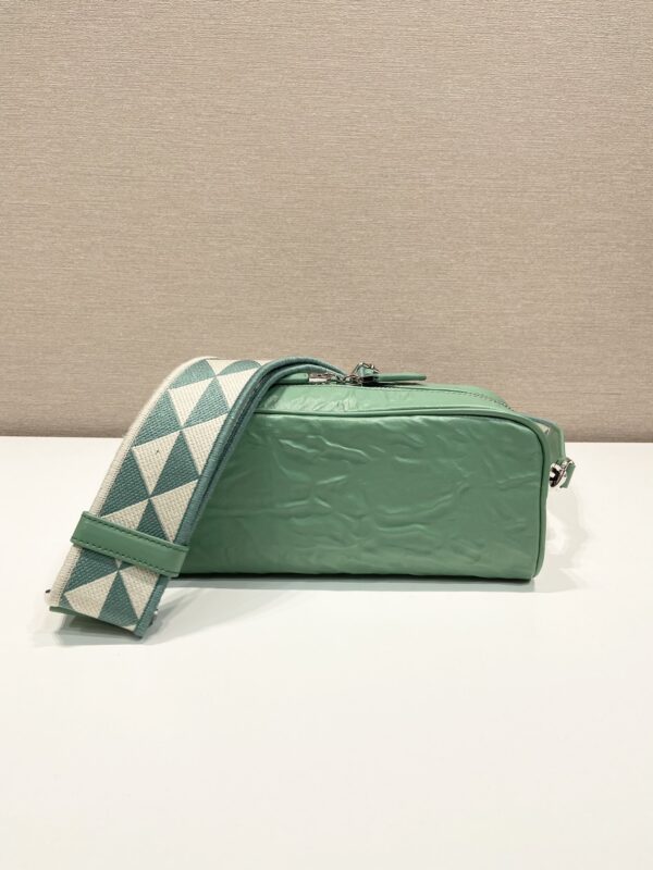 Prada Nappa antique leather multi-pocket shoulder bag
