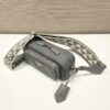 Prada Nappa antique leather multi-pocket shoulder bag