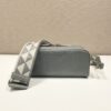 Prada Nappa antique leather multi-pocket shoulder bag