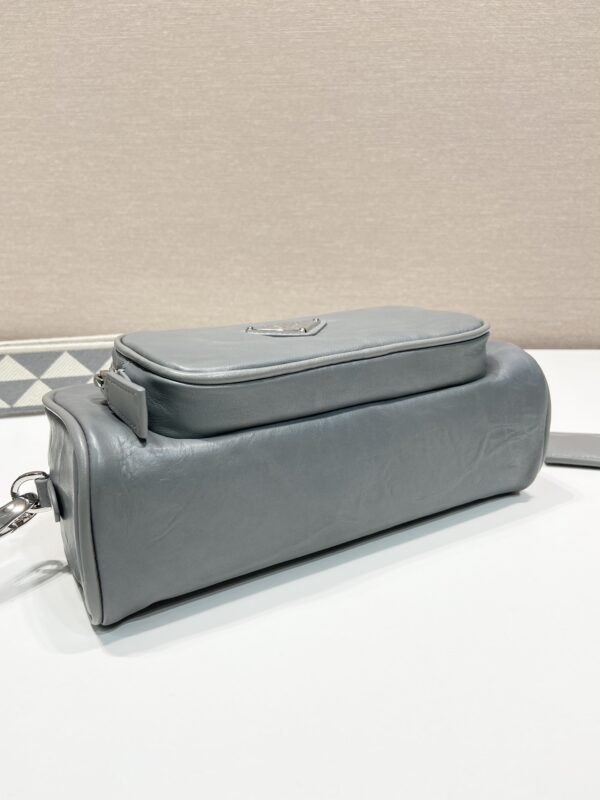 Prada Nappa antique leather multi-pocket shoulder bag