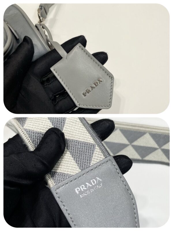 Prada Nappa antique leather multi-pocket shoulder bag