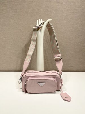 Prada Nappa antique leather multi-pocket shoulder bag