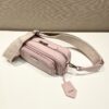 Prada Nappa antique leather multi-pocket shoulder bag