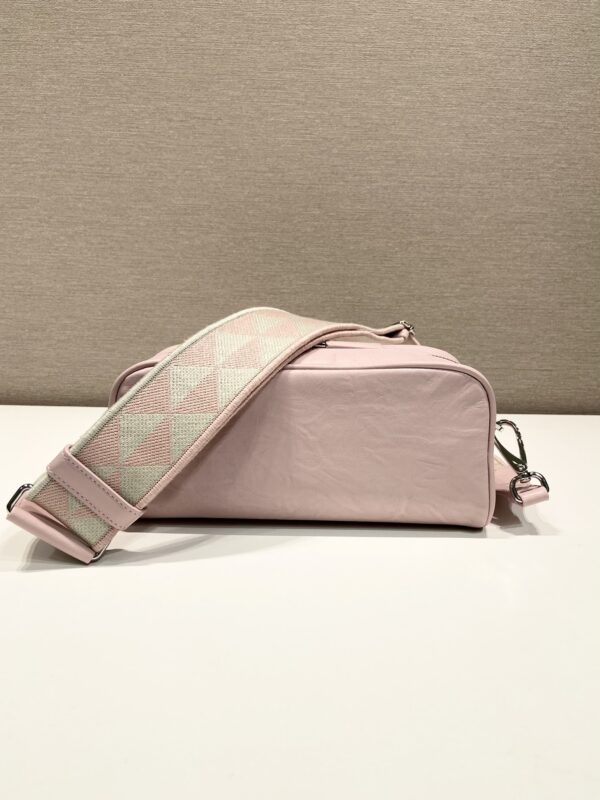 Prada Nappa antique leather multi-pocket shoulder bag