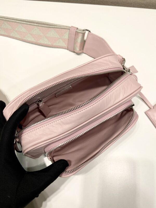 Prada Nappa antique leather multi-pocket shoulder bag
