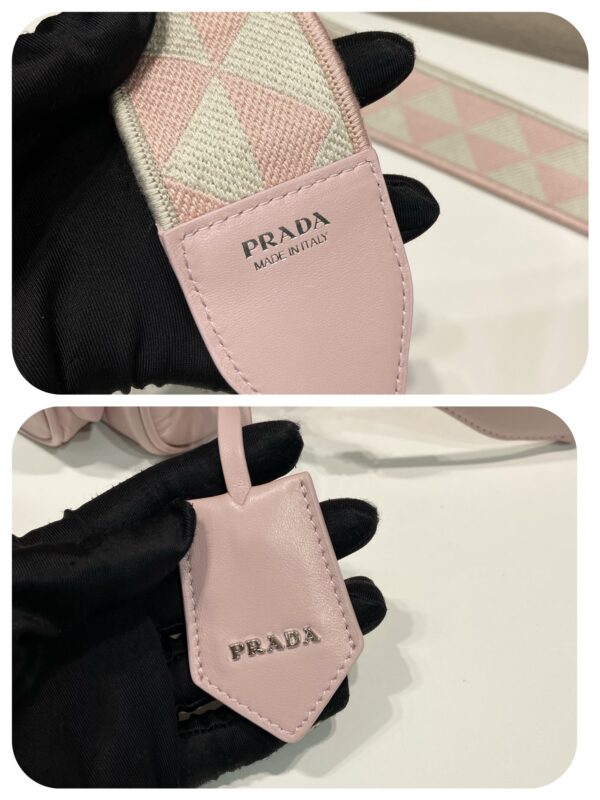 Prada Nappa antique leather multi-pocket shoulder bag