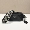 Prada Nappa antique leather multi-pocket shoulder bag