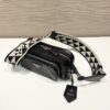 Prada Nappa antique leather multi-pocket shoulder bag