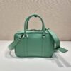 Prada antique nappa leather top handle bag