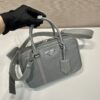 Prada antique nappa leather top handle bag