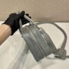 Prada antique nappa leather top handle bag