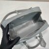Prada antique nappa leather top handle bag