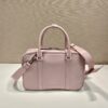Prada antique nappa leather top handle bag