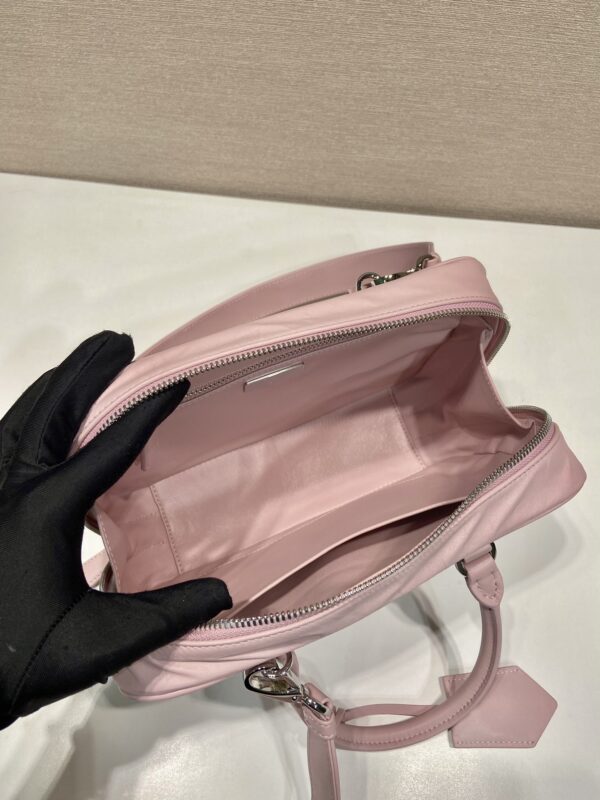 Prada antique nappa leather top handle bag