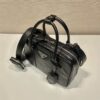 Prada antique nappa leather top handle bag