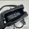 Prada antique nappa leather top handle bag