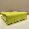 Prada Small antique nappa leather tote