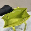 Prada Small antique nappa leather tote