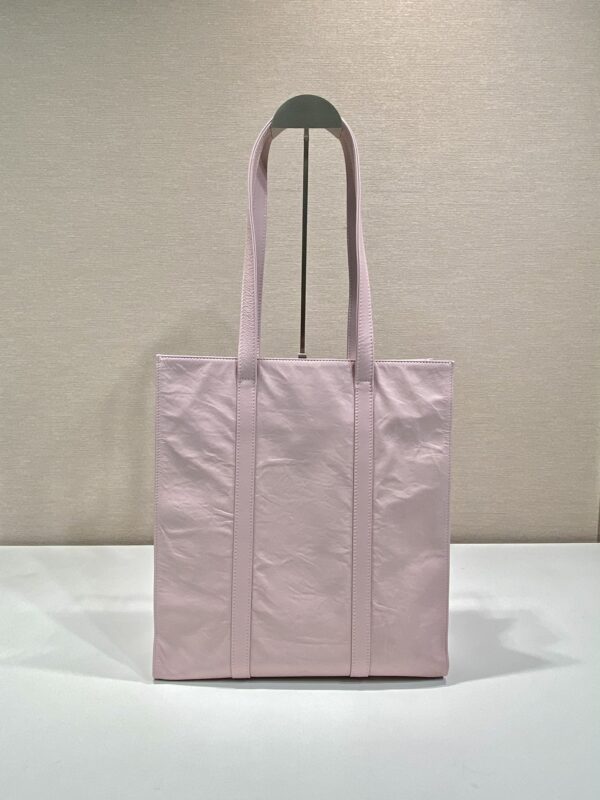 Prada Small antique nappa leather tote