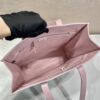 Prada Small antique nappa leather tote