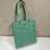 Prada Small antique nappa leather tote