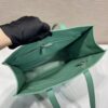 Prada Small antique nappa leather tote