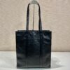Prada Small antique nappa leather tote