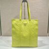 Prada Medium antique nappa leather tote bag