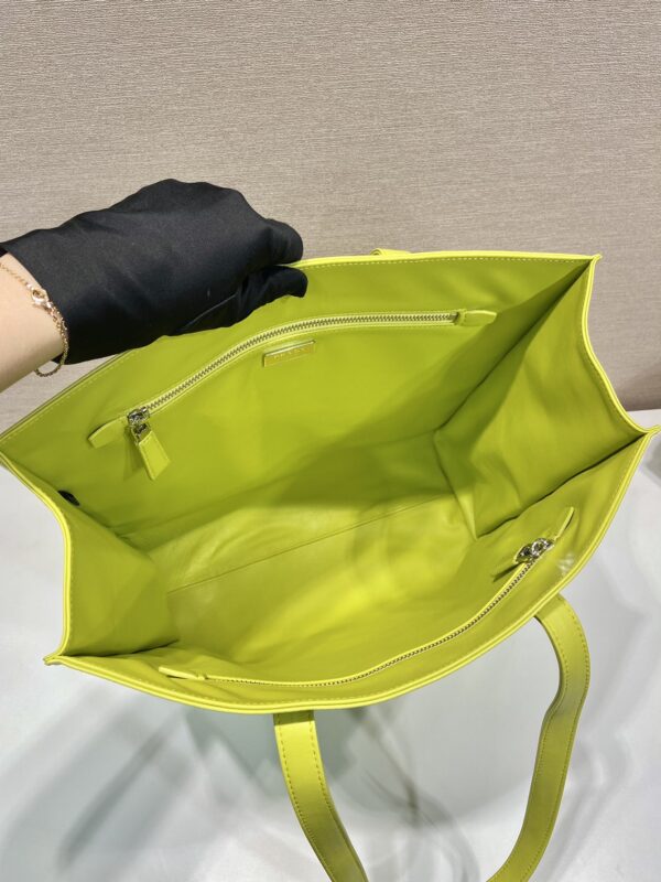 Prada Medium antique nappa leather tote bag
