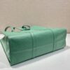Prada Medium antique nappa leather tote bag