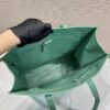 Prada Medium antique nappa leather tote bag