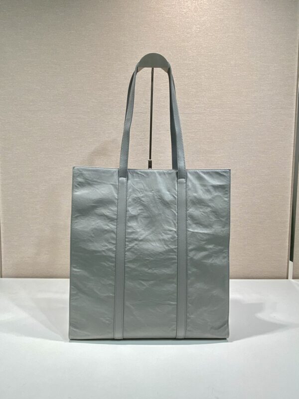 Prada Medium antique nappa leather tote bag