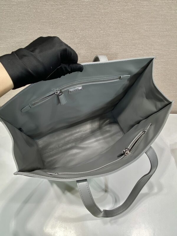 Prada Medium antique nappa leather tote bag