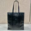 Prada Medium antique nappa leather tote bag