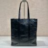 Prada Medium antique nappa leather tote bag