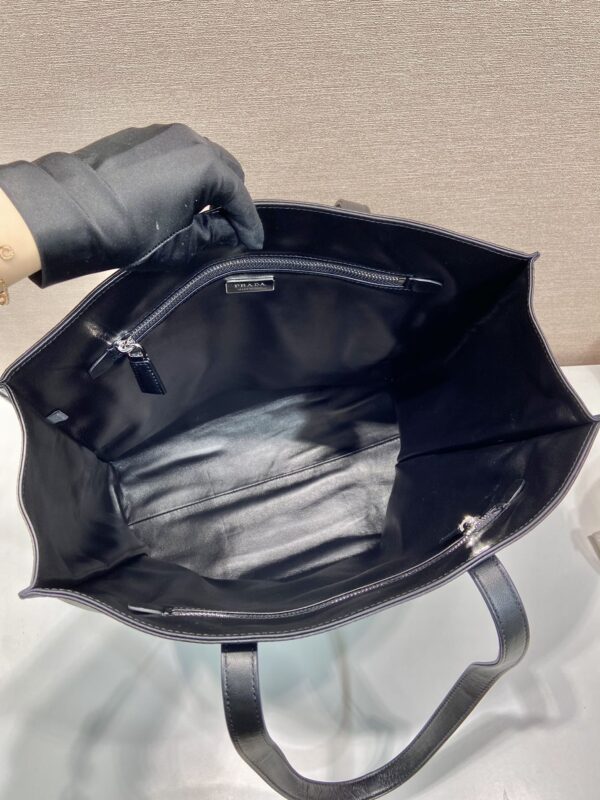 Prada Medium antique nappa leather tote bag
