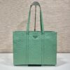Prada Large antique nappa leather tote