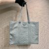 Prada Large antique nappa leather tote