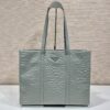 Prada Large antique nappa leather tote