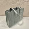 Prada Large antique nappa leather tote